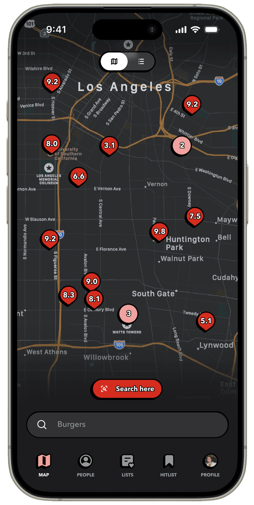 Biter App Screenshot