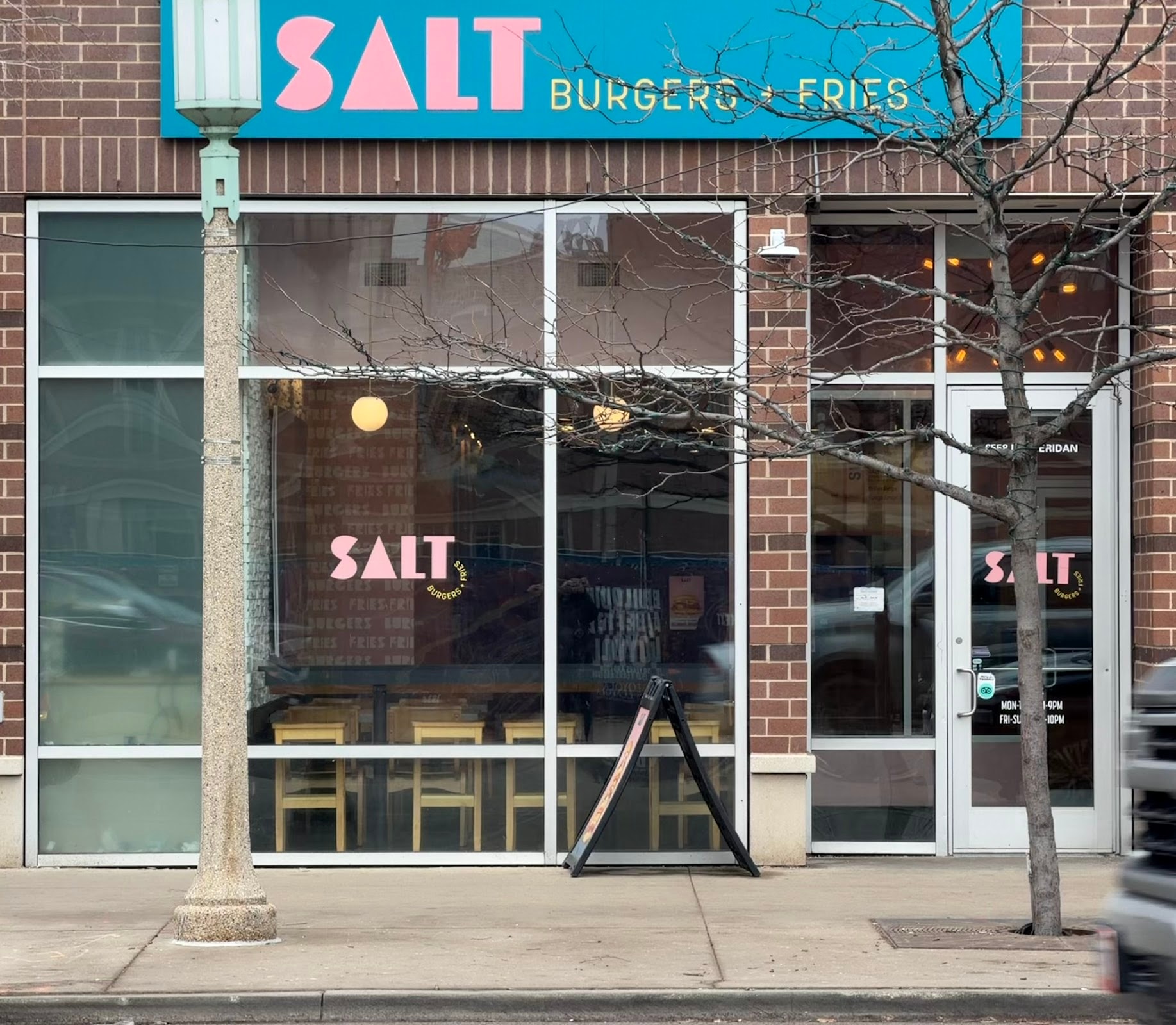 SALT burgers + fries