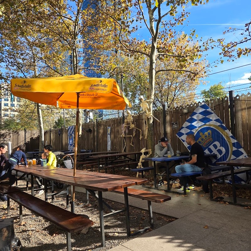 Zeppelin Hall Beer Garden