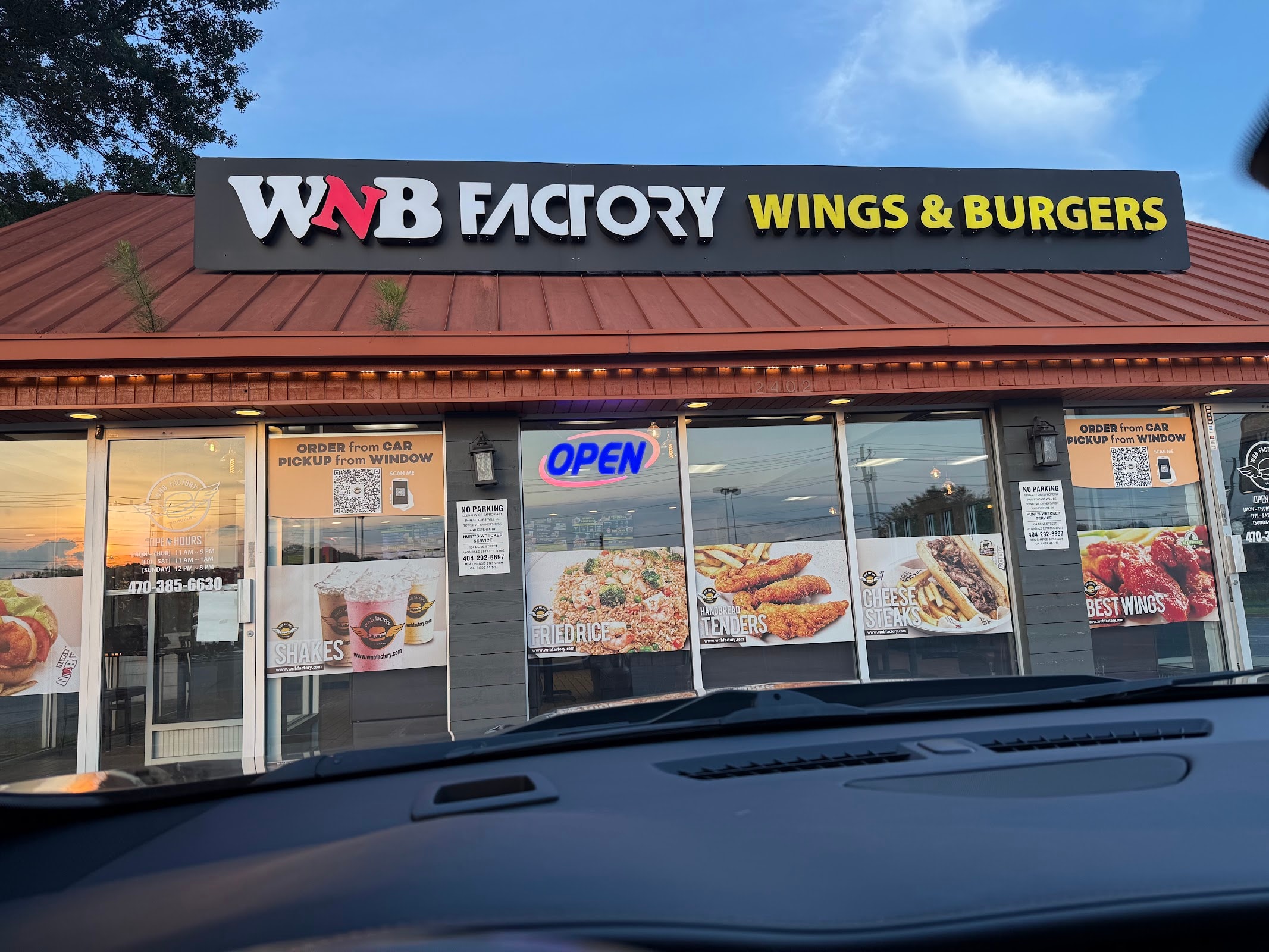 WNB Factory - Wings & Burger