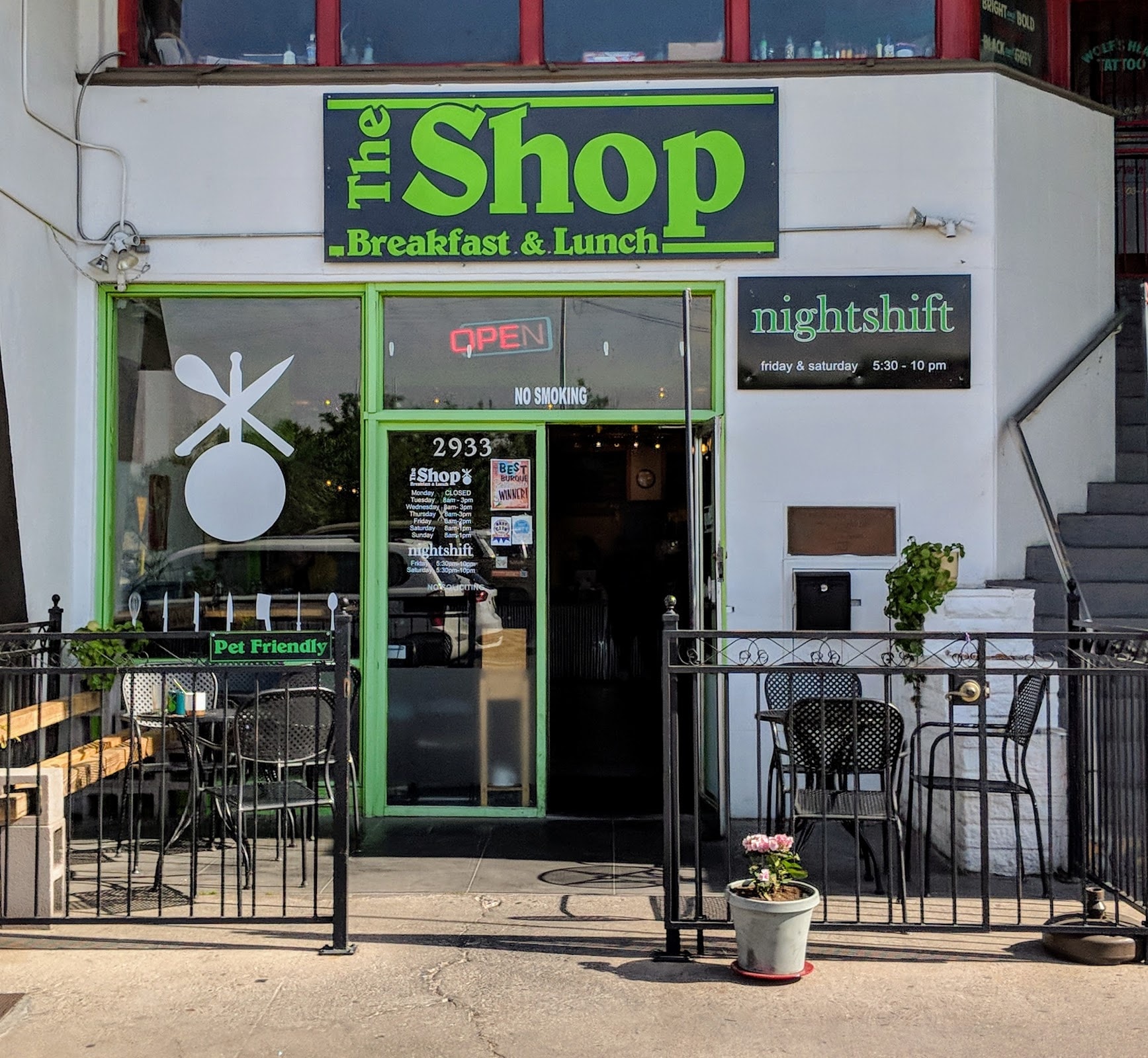 The Shop Breakfast and Lunch