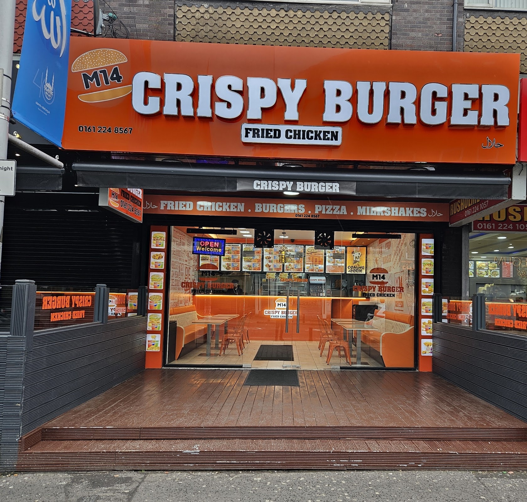 M14 Crispy Burger Fried Chicken