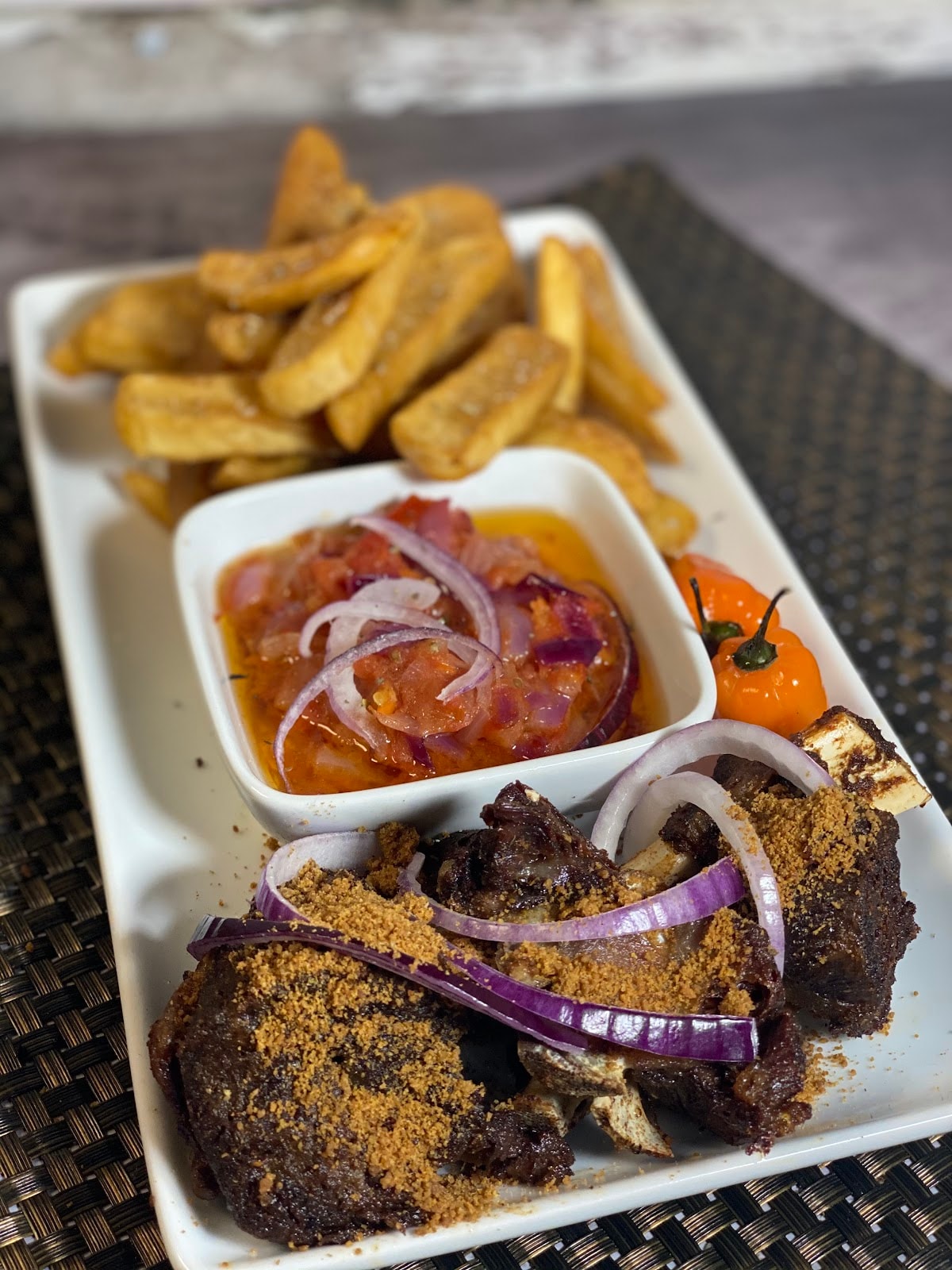 The Peppered Goat