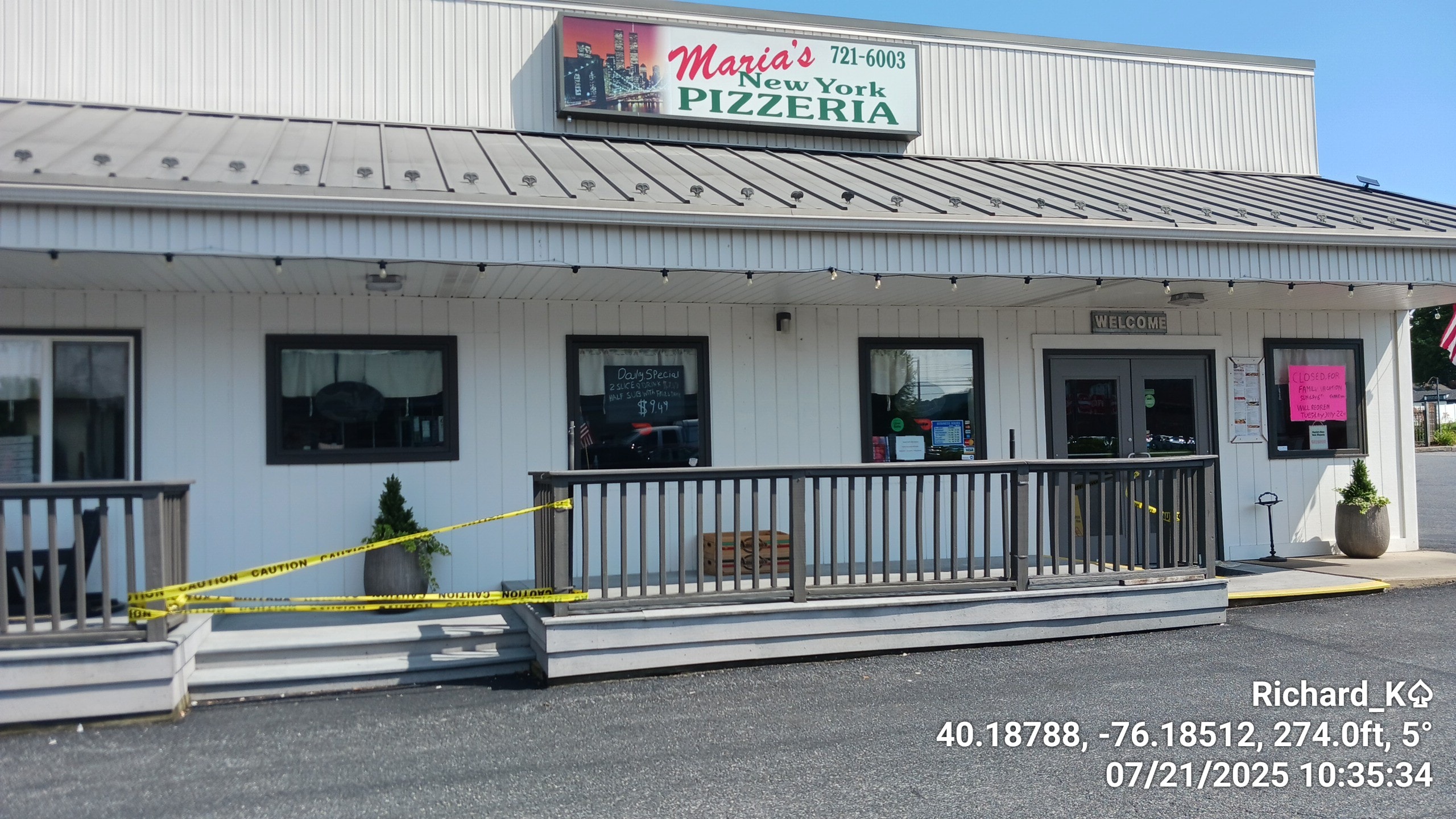 Maria's New York Pizzeria