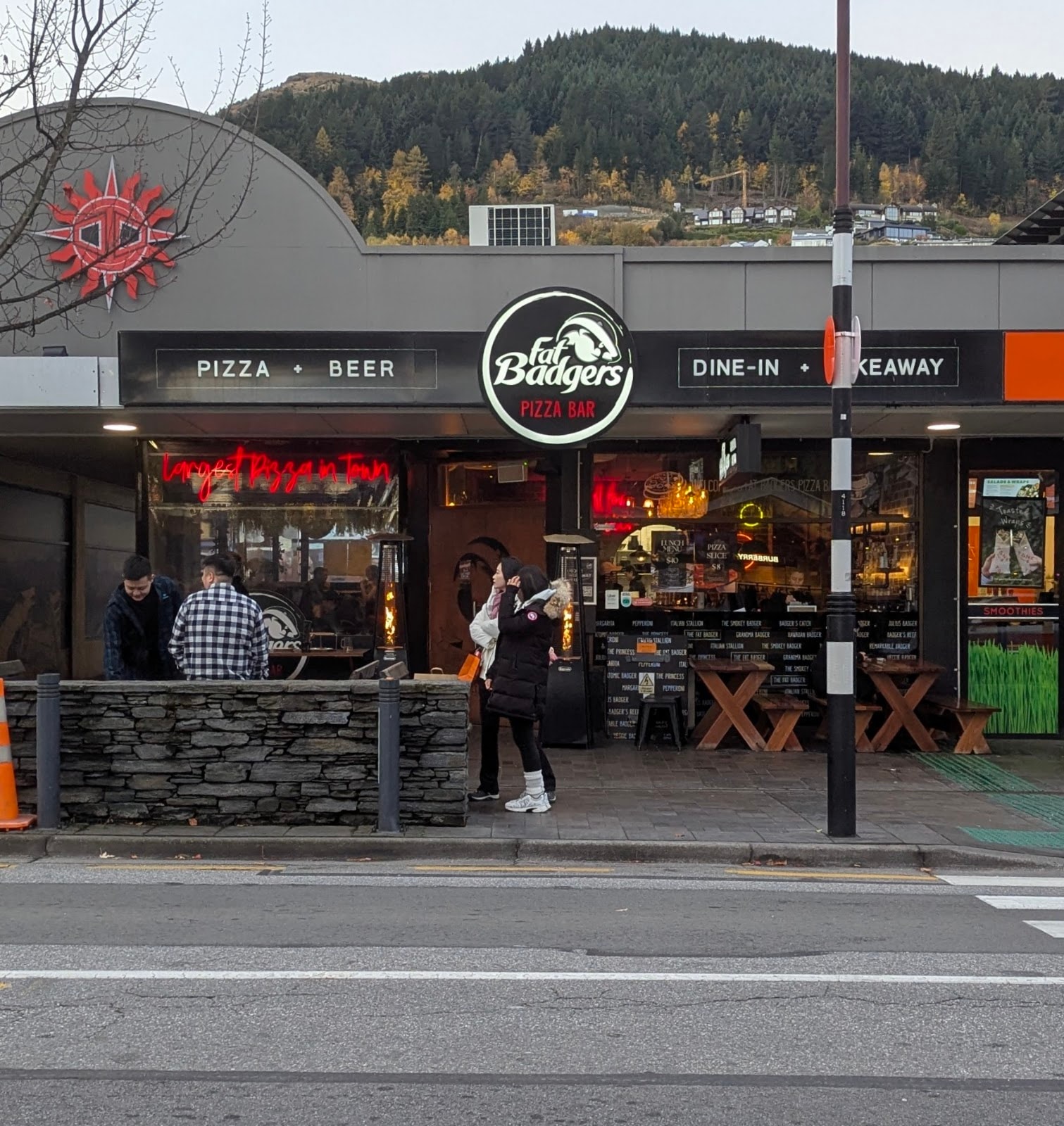 Fat Badgers Pizza Bar Queenstown