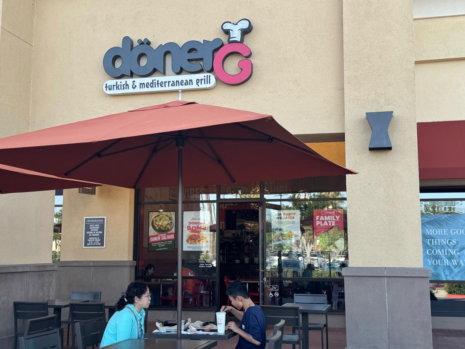 DönerG Turkish & Mediterranean Grill - Crossroad