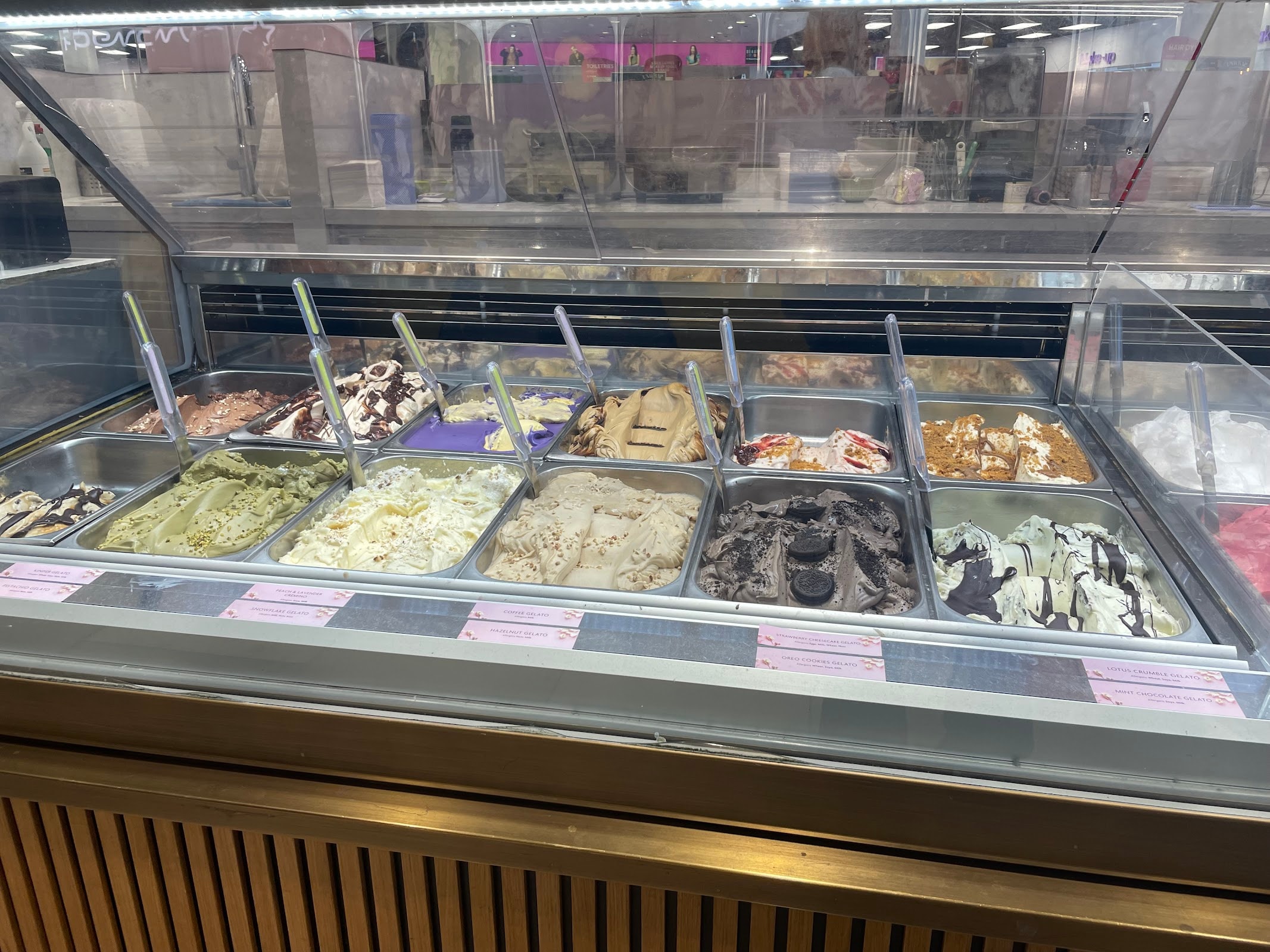 Snowflake Gelato - Westfield, Stratford