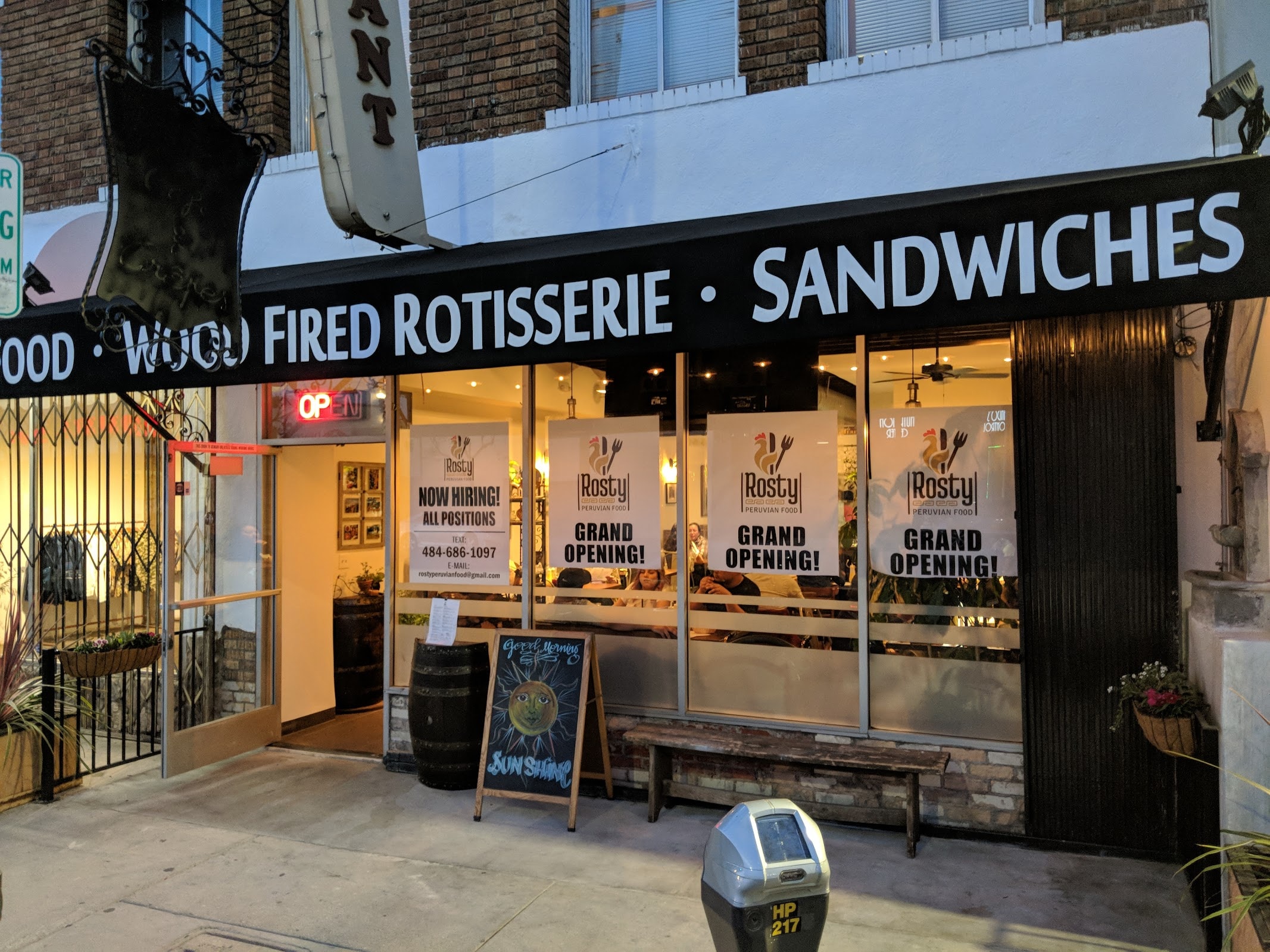 Rosty Peruvian Food
