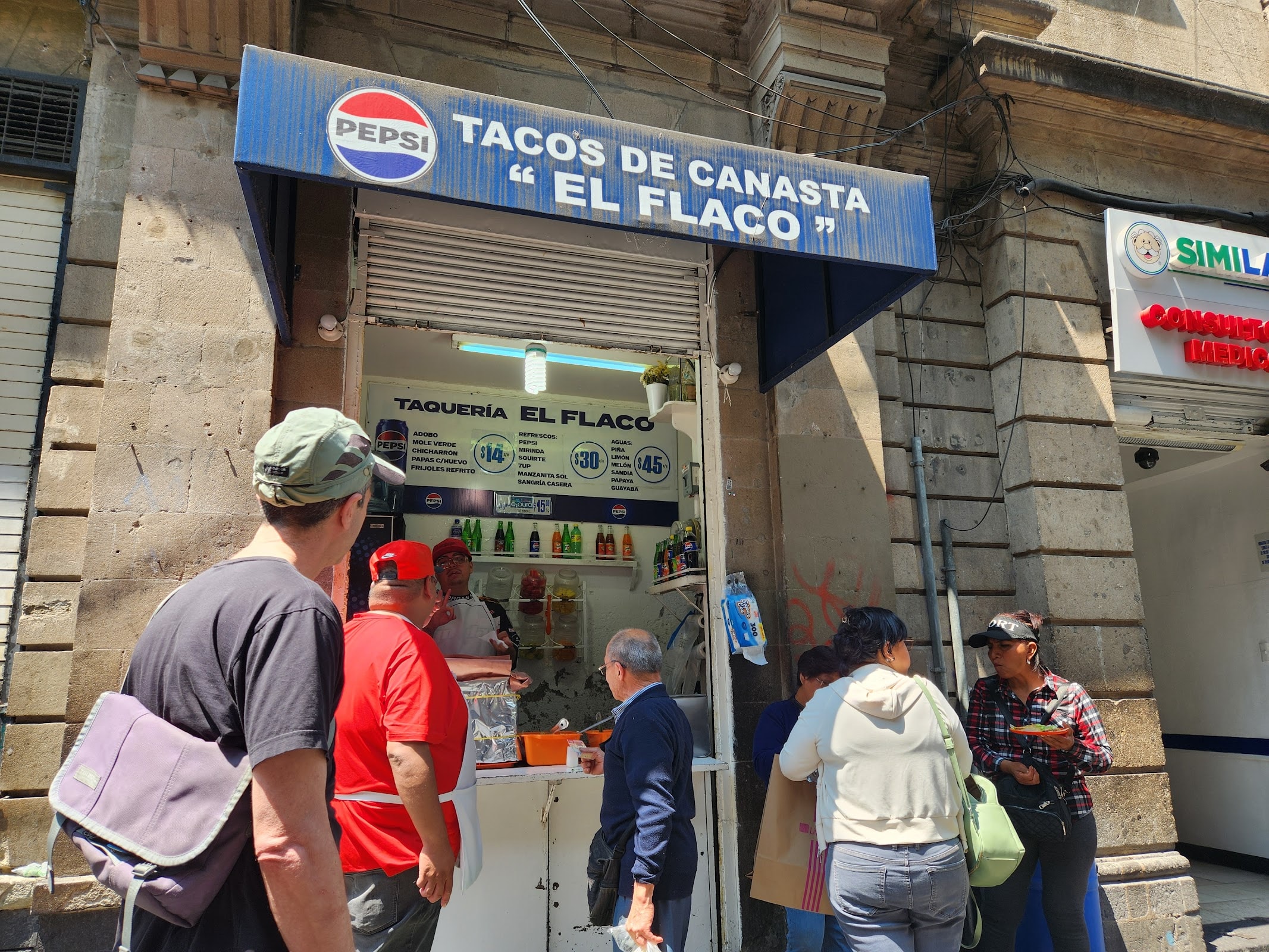 Tacos de Canasta El Flaco