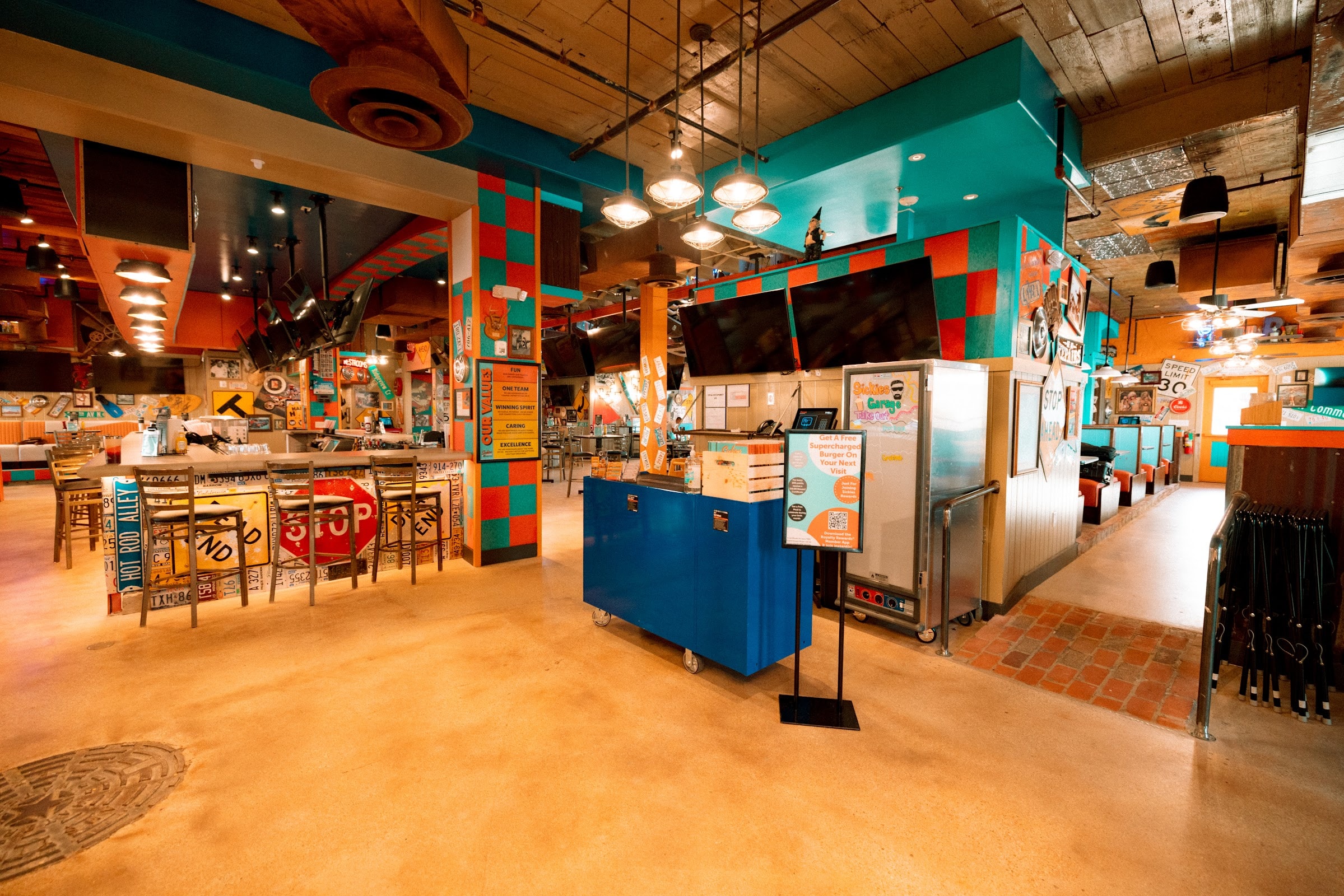 Sickies Garage Burgers & Brews