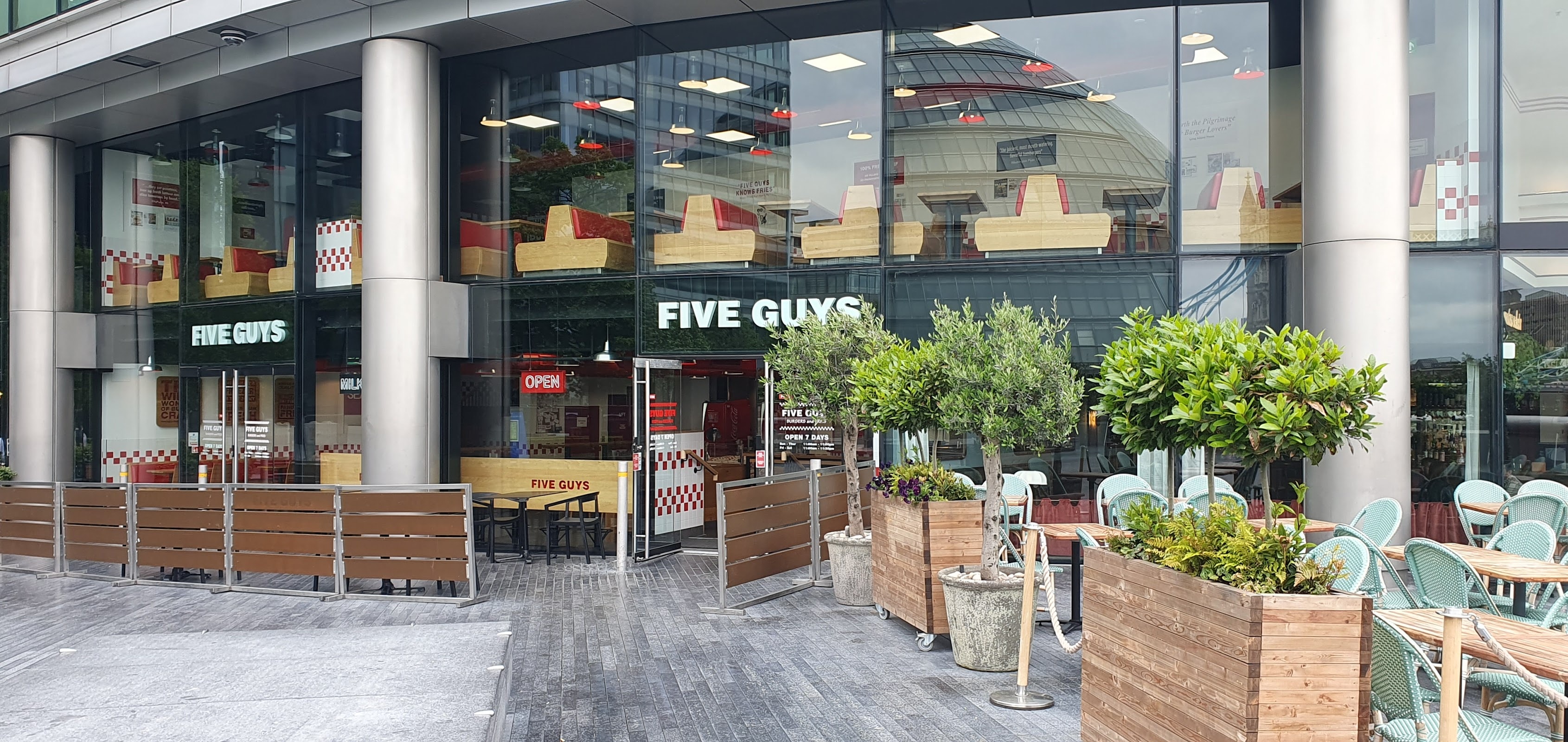 Five Guys Burgers and Fries Tower Bridge
