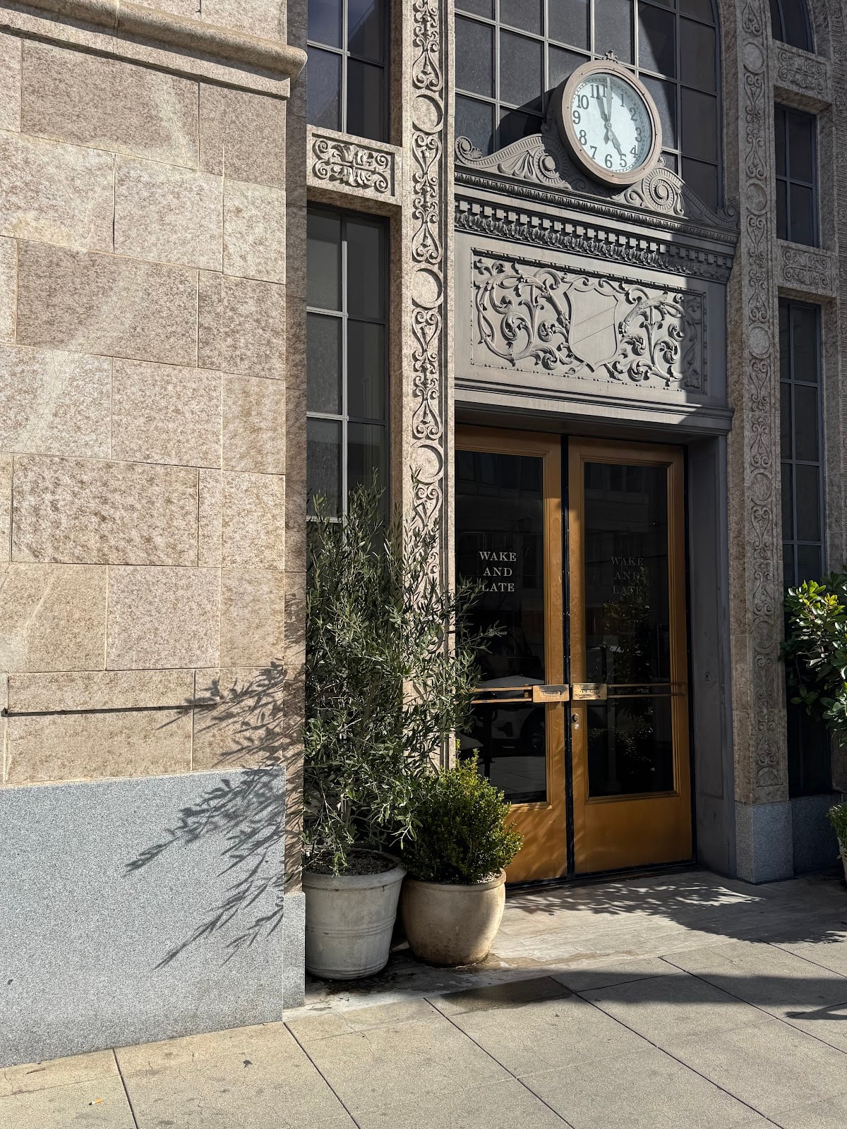WAKE AND LATE — PASADENA