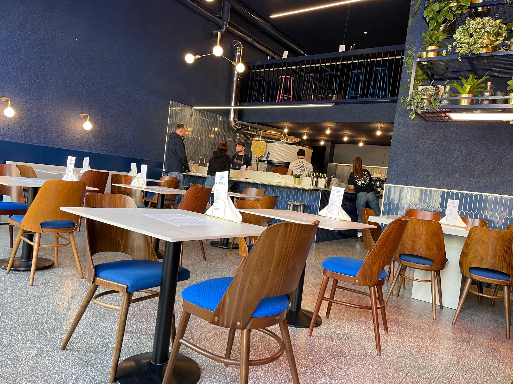 Ferment pizza i krany
