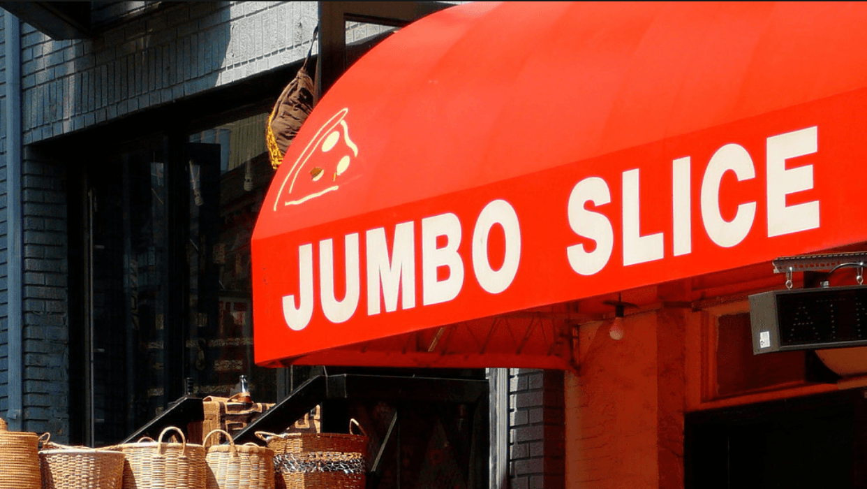 Jumbo Slice Pizza