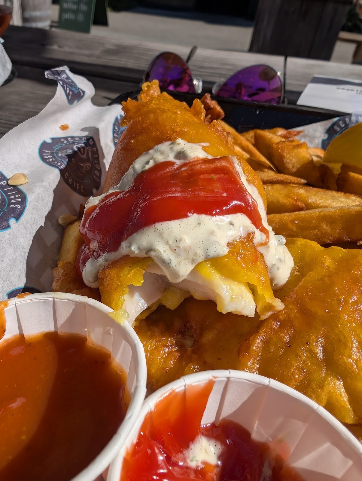 Scrumptious Fish and Chips Food Truck