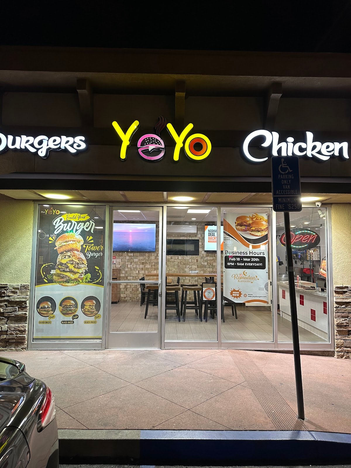 YoYo Burgers and Chicken