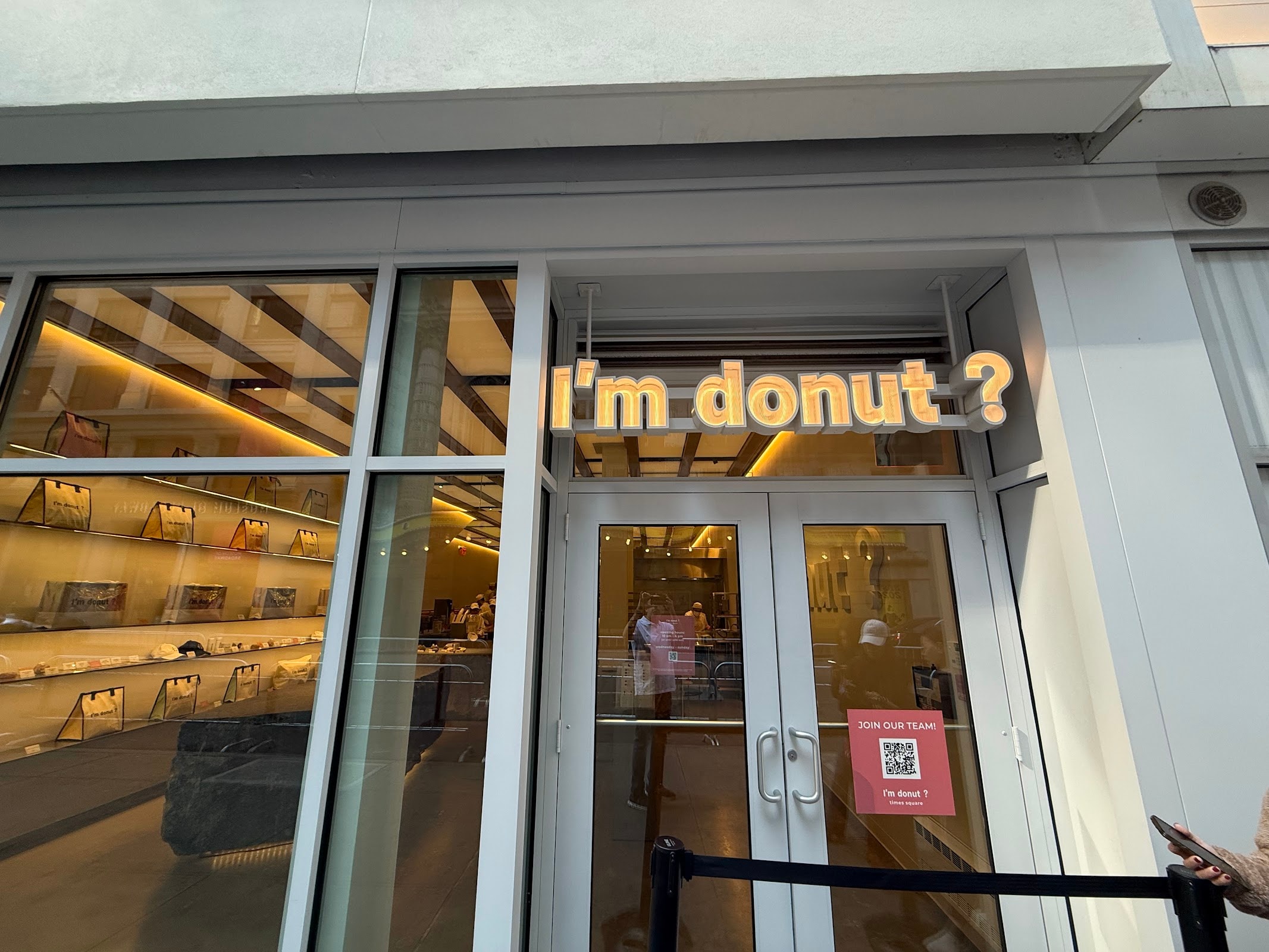 I'm donut ? times square